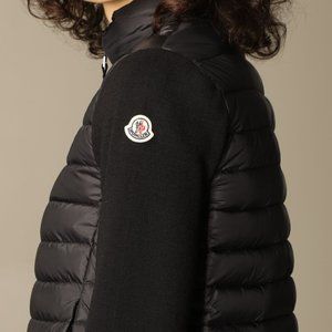 moncler Maglione Short Down Tricot cardigan